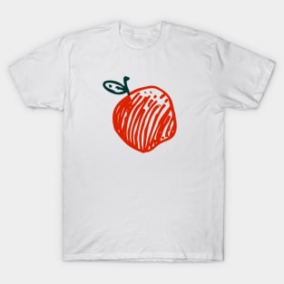 Red Crayon Appke T-Shirt